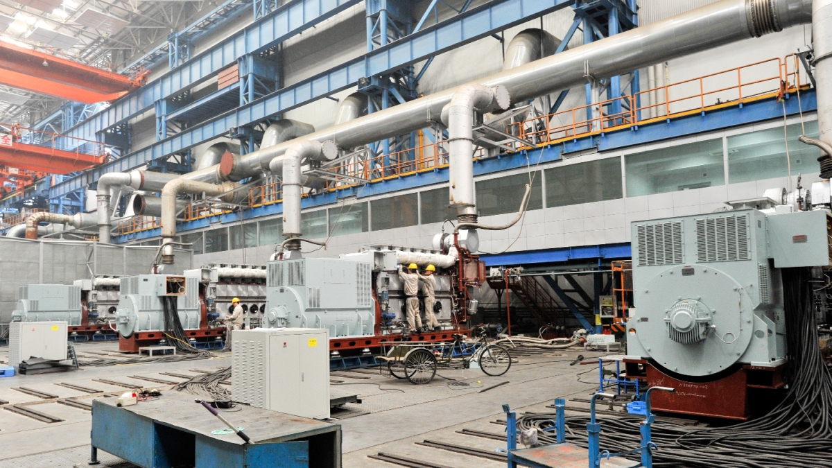 中船動力有限公司 大缸徑柴油機及發(fā)電機組試驗站、低速機試驗臺位